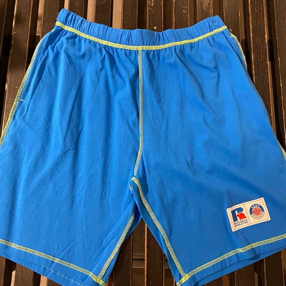 Russel athletic x asap rocky shorts